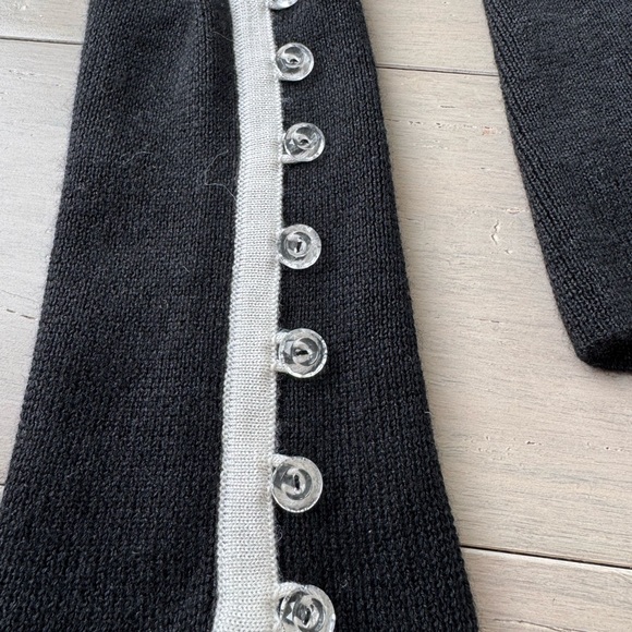 Tuleh Cashmere & Silk Black Sweater 181 Woman’s SZ M - Picture 7 of 12